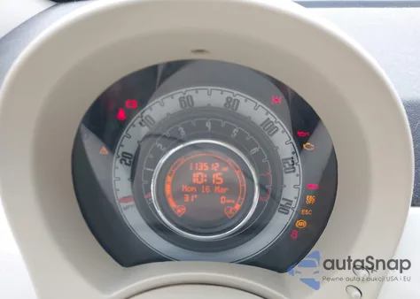 2012 Fiat 500 Pop from USA, damaged, VIN 3C3CFFAR1CT119232